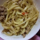 簡単、美味しい！焼きうどん